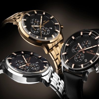 Relógio Technos Masculino Grandtech Prata - Js15enr/1a Js15enr/1a