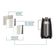 Bule Térmico Tramontina Exata 500ml Marmorizado Creme