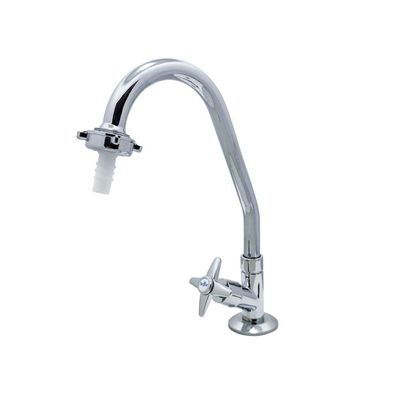 Torneira Pia Cozinha Bica Móvel Com Bico Mesa Bancada Cromado Metal Luxo