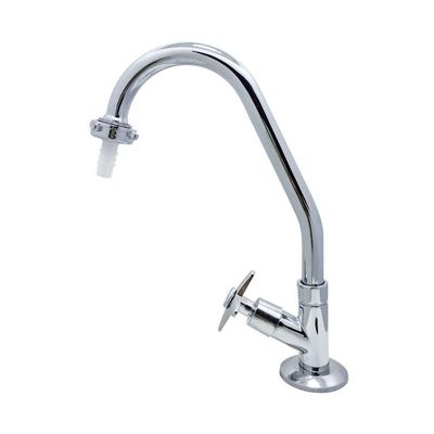 Torneira Pia Cozinha Bica Móvel Com Bico Mesa Bancada Cromado Metal Luxo