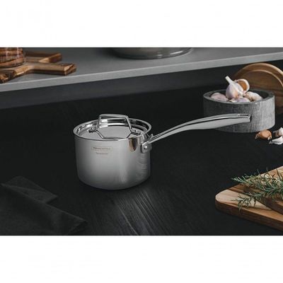 Caldeirão Fundo Tramontina Grano 14cm Em Inox Com Corpo Triplo