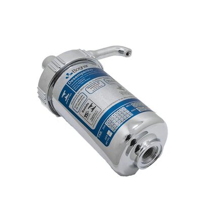 Copo Filtro Cromado Torneira Vela Carvão Ativado Universal