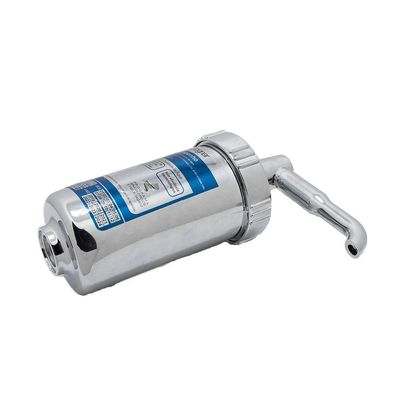 Copo Filtro Cromado Torneira Vela Carvão Ativado Universal