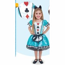 Fantasia Infantil Alice - Tam. M(4 a 6 anos) - Anjo Fantasias