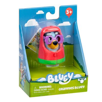 Boneco Colecionável 6cm Bluey - Vovó Bluey