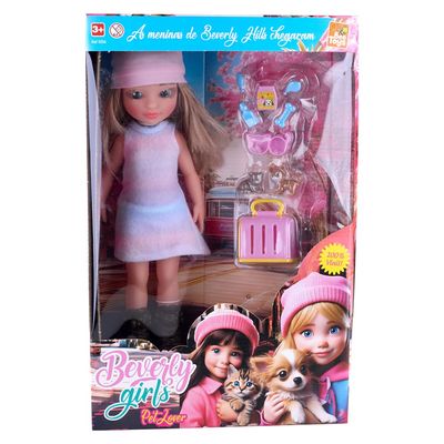 Boneca Beverly Girls Loira BeeToys