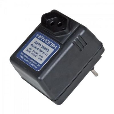 Auto Transformador Parede 220-110Vac 50va Trp 5011 Preto Hayonik