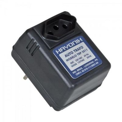 Auto Transformador Parede 220-110Vac 50va Trp 5011 Preto Hayonik