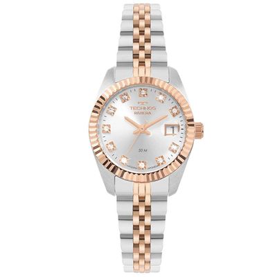 Relógio Technos Feminino Riviera Bicolor - 2015ceu-1k 2015ceu-1k