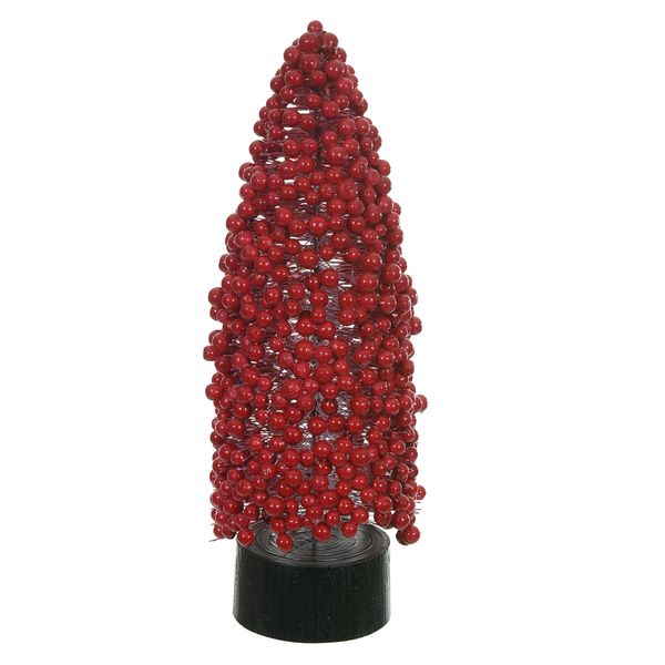 Mini Árvore de Natal com Berry Vermelho 40cm D&A