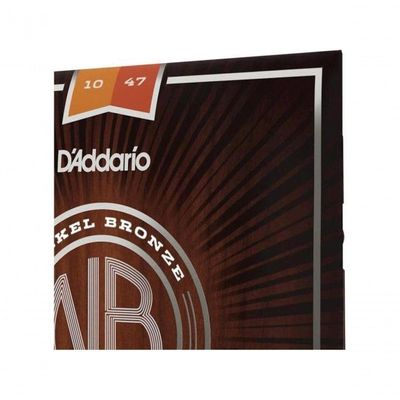 Encordoamento Violão Aço .010-.047 Nickel Bronze Nb1047 D