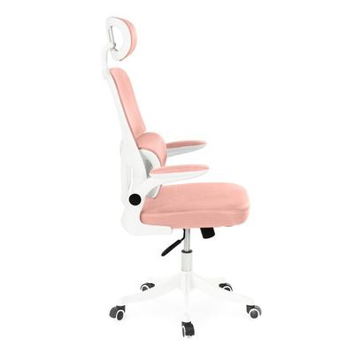 Cadeira De Escritório Giratória Executiva Viena Com Regulagem De Altura - Rosa