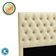 Cabeceira Estofada King Luna Nature Material Sintético Begetiza 193x136
