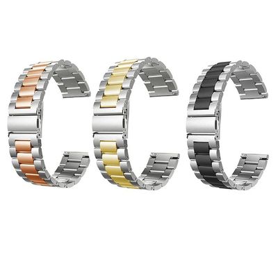 Pulseira Relogio Smartwatch Kit 3 Uni Inteligente Band Inox
