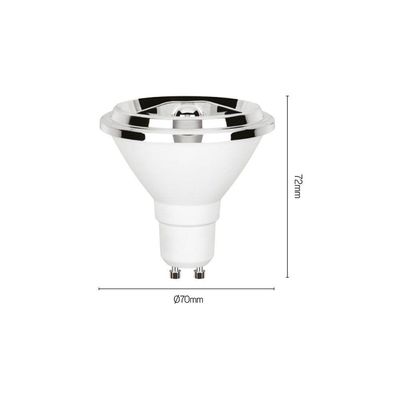 Lâmpada Led Stella Ar70 Evo Dimerizável 4,8w Gu10 Bivolt 2700k - Luz Amarela