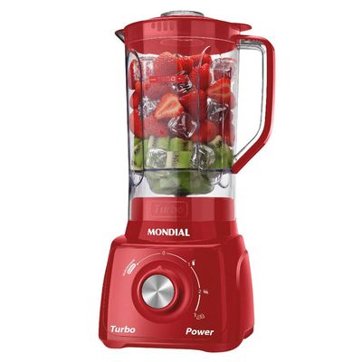 Liquidificador Mondial com Filtro L99 FR 500W 2,2L Vermelho 127V 127V