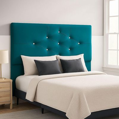 Cabeceira Cama Box Queen 160cm Virgínia Azul Tiffany
