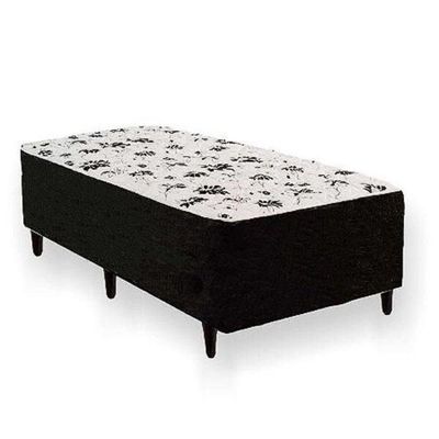 Cama Box Solteiro Conjugada 5cm Ortopédica 88x188