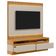 Rack Para Sala Com Painel Para Tv 70 Pol Led 180cm Spencer L05 Tauari Off White Fosco - Lyam Decor