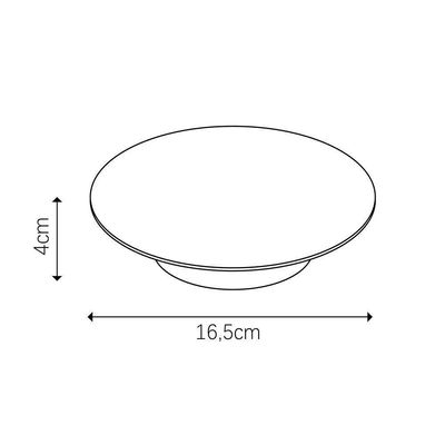 Arandela Led Para Trilho Magnético Nordecor Magnetic Track Kay 6712 12W 48v 3000K Luz Amarela
