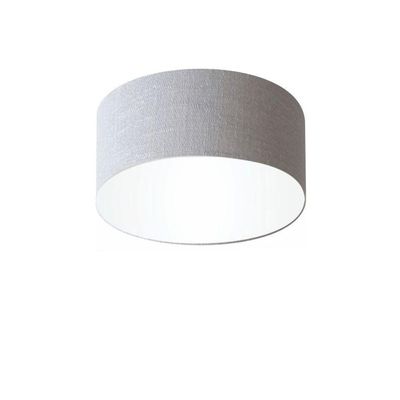 Plafon Para Home Cilíndrico Sh-3010 Cúpula Cor Cinza