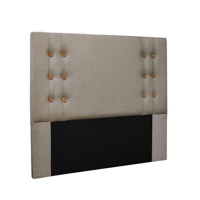 Cabeceira Gênova para Cama Box Casal 140cm Linho Areia