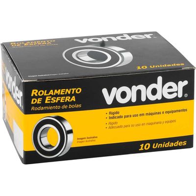 Rolamento De Esfera 6001-2Rs Vonder