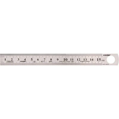 Escala De Aço 150Mm Vonder