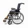 Cadeira De Rodas Alumínio 120kg D600 POP Dellamed Preto