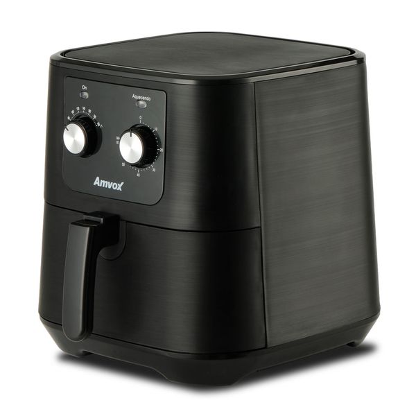Fritadeira Air Fryer 7 Litros Amvox AFR1255M Black 127V