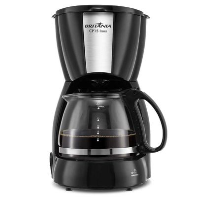 Cafeteira CP15 Inox Britânia Com Capacidade 0,6L 110V