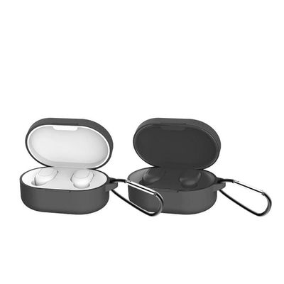 Capa Com Mosquetão Earbuds, Preto