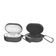 Capa Com Mosquetão Earbuds, Preto