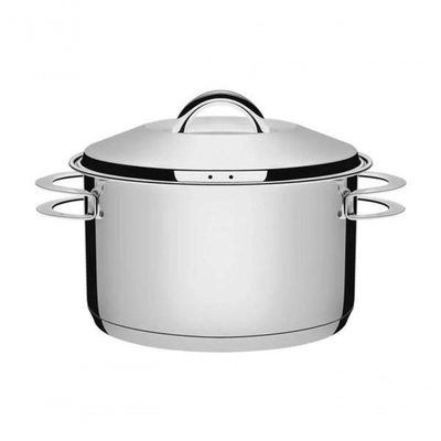 Caçarola Funda Tramontina Solar 28cm Em Aço Inox