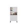 Cozinha Compacta Lia 3 Portas E 1 Gaveta Salleto Branco