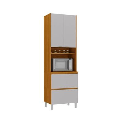 Cozinha Completa Itatiaia Lumina 270cm Em Madeira Mdf Cinamomo-fendi
