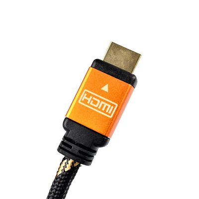 Cabo Hdmi Evus3,0m V2.0 4k Ouro M- M C-050 6,5mm