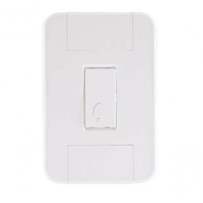 Conjunto 4x2 1 Pulsador Campainha 10 A 250 V Tramontina Tablet Branco