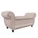 Recamier Baú Londres 1,20 M Suede Bege