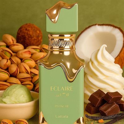 Lattafa Eclaire Pistache Eau De Parfum - Perfume Unissex 100ml