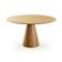 Mesa De Jantar Cone 120cm Tampo Cinamomo Base Cinamomo