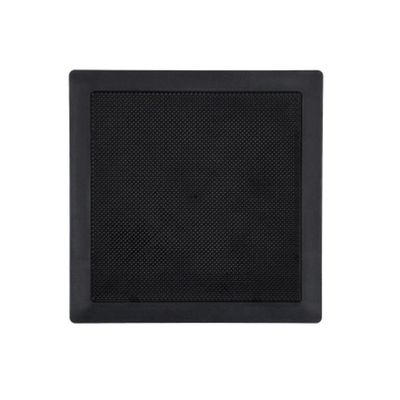 Arandela Fiamon Quadrada 6" Coaxial 50rms 8r - Preta