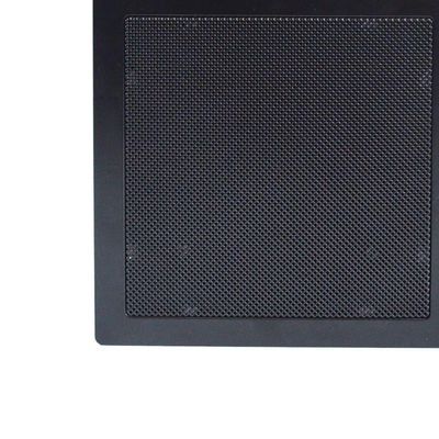 Arandela Quadrada Plastica Fiamon 6 Polegadas Com Difusor 30rms 8r Preta
