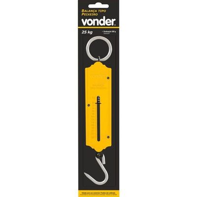Balança Tipo Peixeiro 25kg Vonder