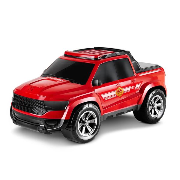Carro Pick-up Samba Toys Alien Bombeiro Carro Pick-up Samba Toys Alien Bombeiro