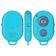 Controle Remoto Disparador De Fotos Bluetooth Selfie - Azul