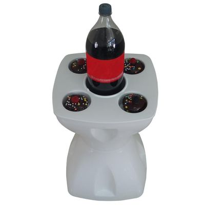 Banqueta Petisqueira Branca Multiuso
