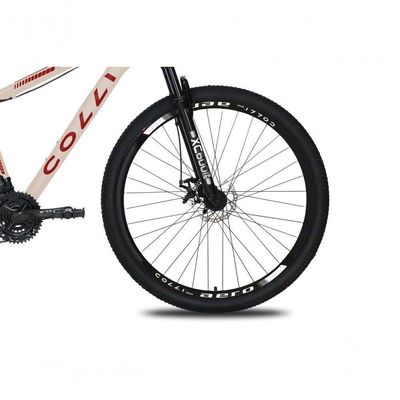 Bicicleta Colli Toronto Aluminio Aro 29 Disco-shimano 21v Bege Retrô