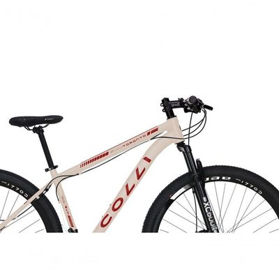 Bicicleta Colli Toronto Aluminio Aro 29 Disco-shimano 21v Bege Retrô