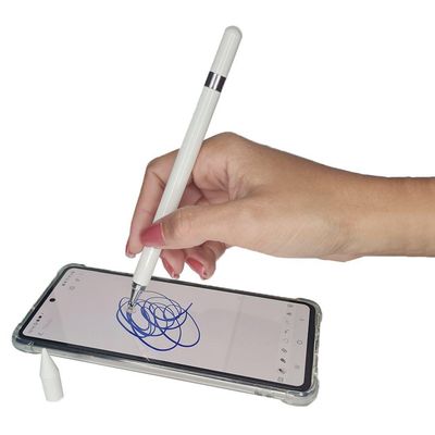 Caneta Touch Screen Multifuncional Ponta Fina E Esferografica